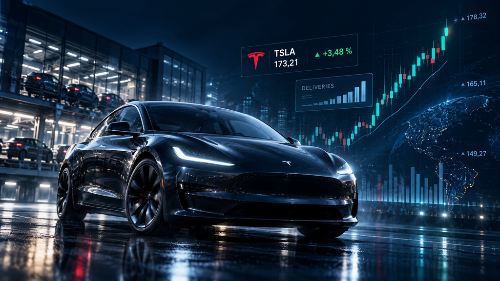 Tesla překvapila Wall Street. Dodávky aut výrazně překonaly očekávání